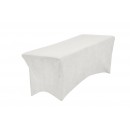 Prekrivač za kozmetički ležaj Velvet - milky