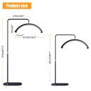 Kozmetička lampa LED MOON LIGHT "soft touch" - RINGSTONES EDITION - crna