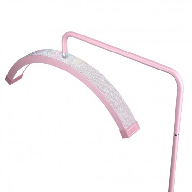 Kozmetička lampa LED MOON LIGHT "soft touch" - RINGSTONES EDITION - roza